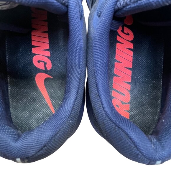 Nike Men's Black & Blue Mesh Zoom Winflo 5 Running Sneakers Size 7.5 - Picture 6 of 8